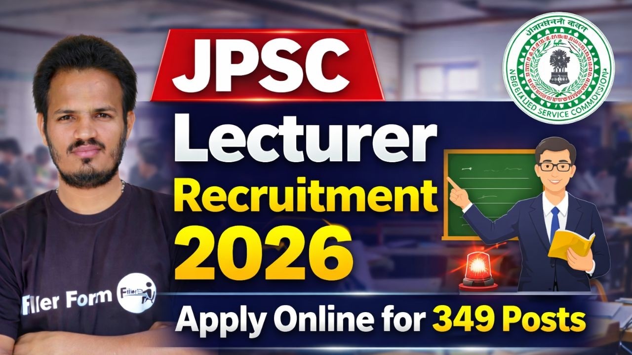 JPSC Lecturer Recruitment 2026 🔥 | 349 Posts Out | Apply Online | Eligibility, Salary & Last Date