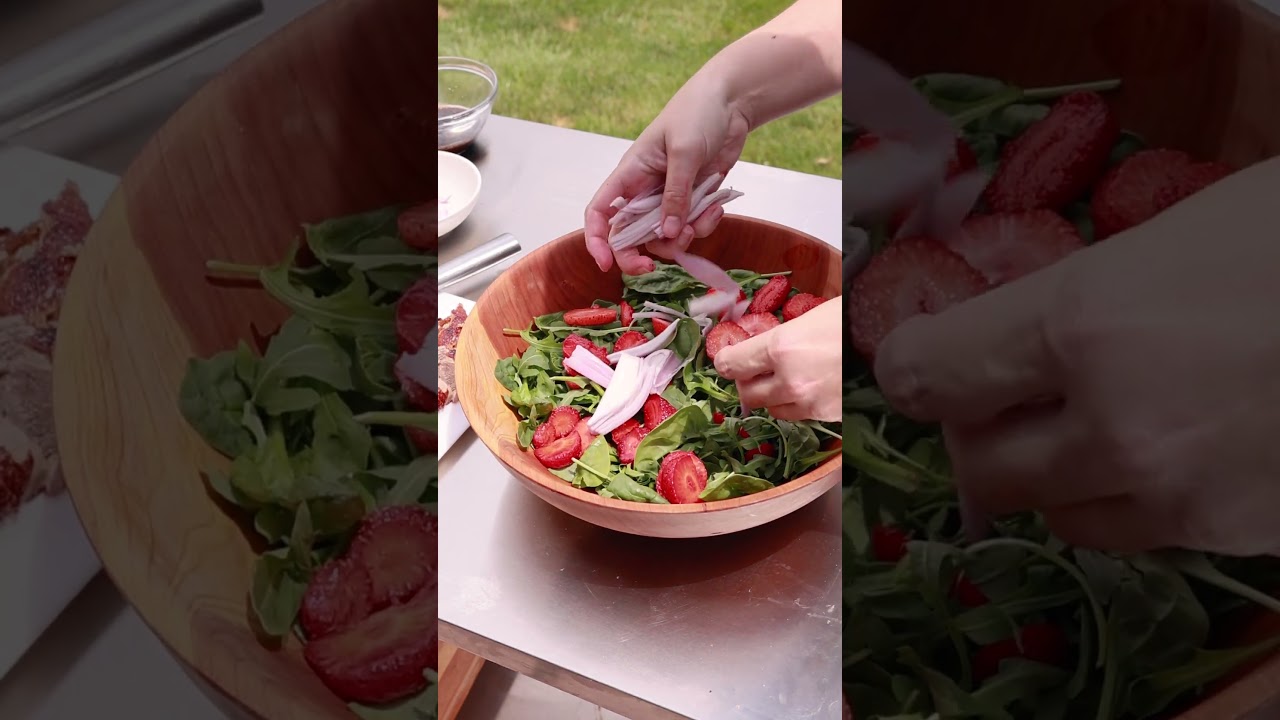 Summer Duck Strawberry Salad