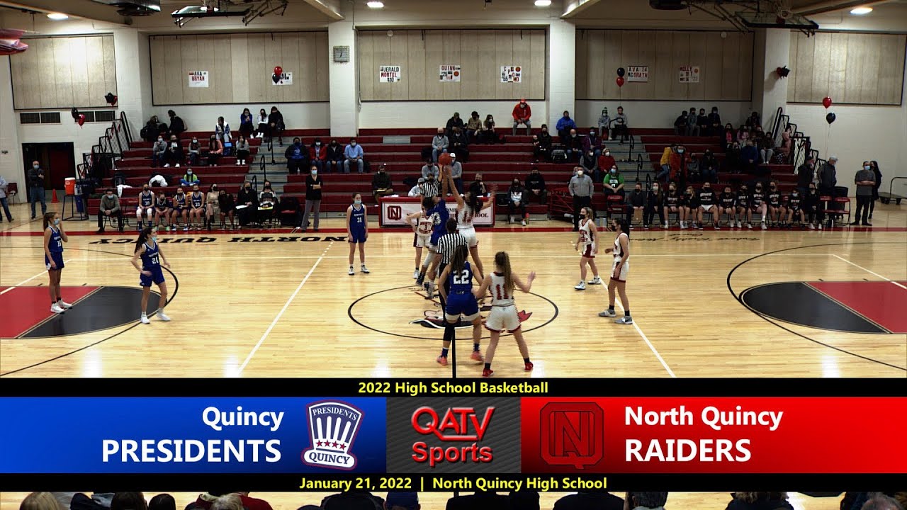 QATV Sports: Quincy vs North Quincy Girls Basketball (January 21, 2022)