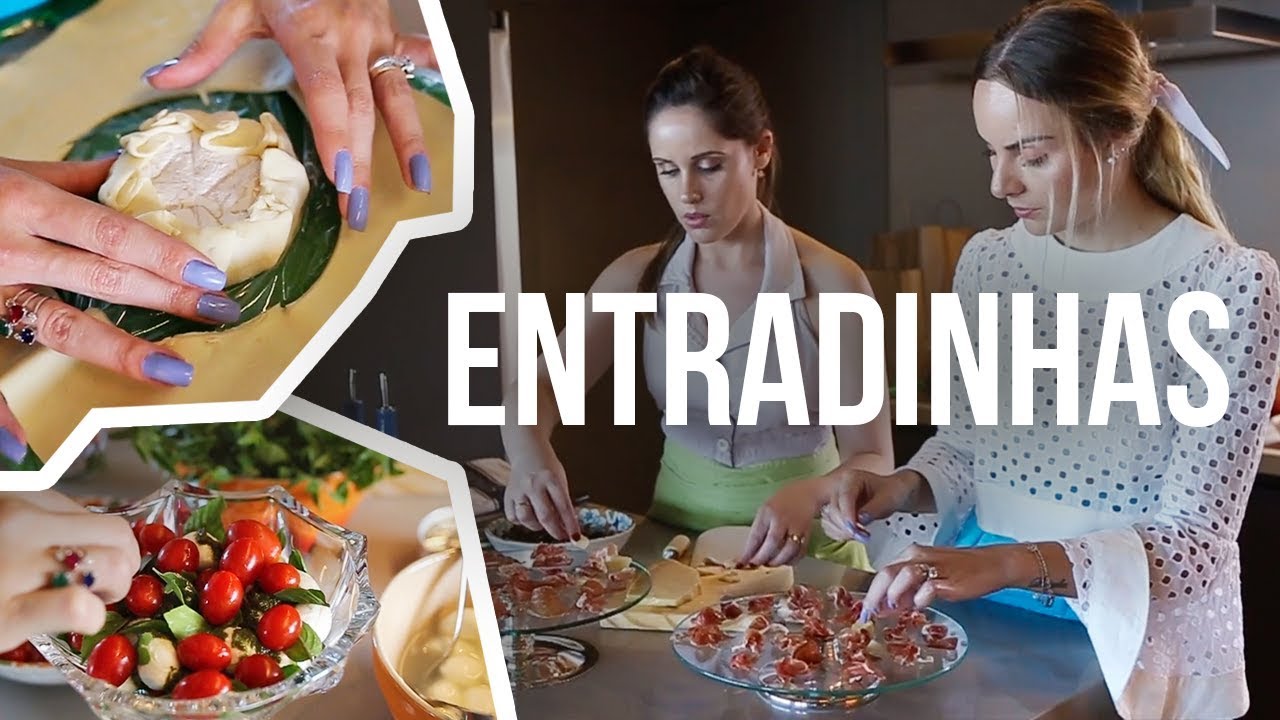 Cozinha e Fala: 4 Entradinhas fáceis e chiques com Tati Mendes | Layla Monteiro