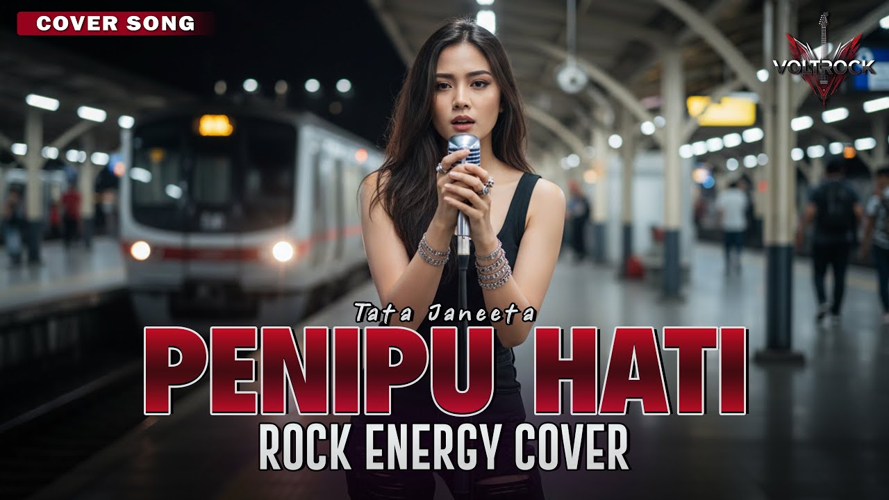 PENIPU HATI - TATA JANEETA | Cover by VOLTROCK