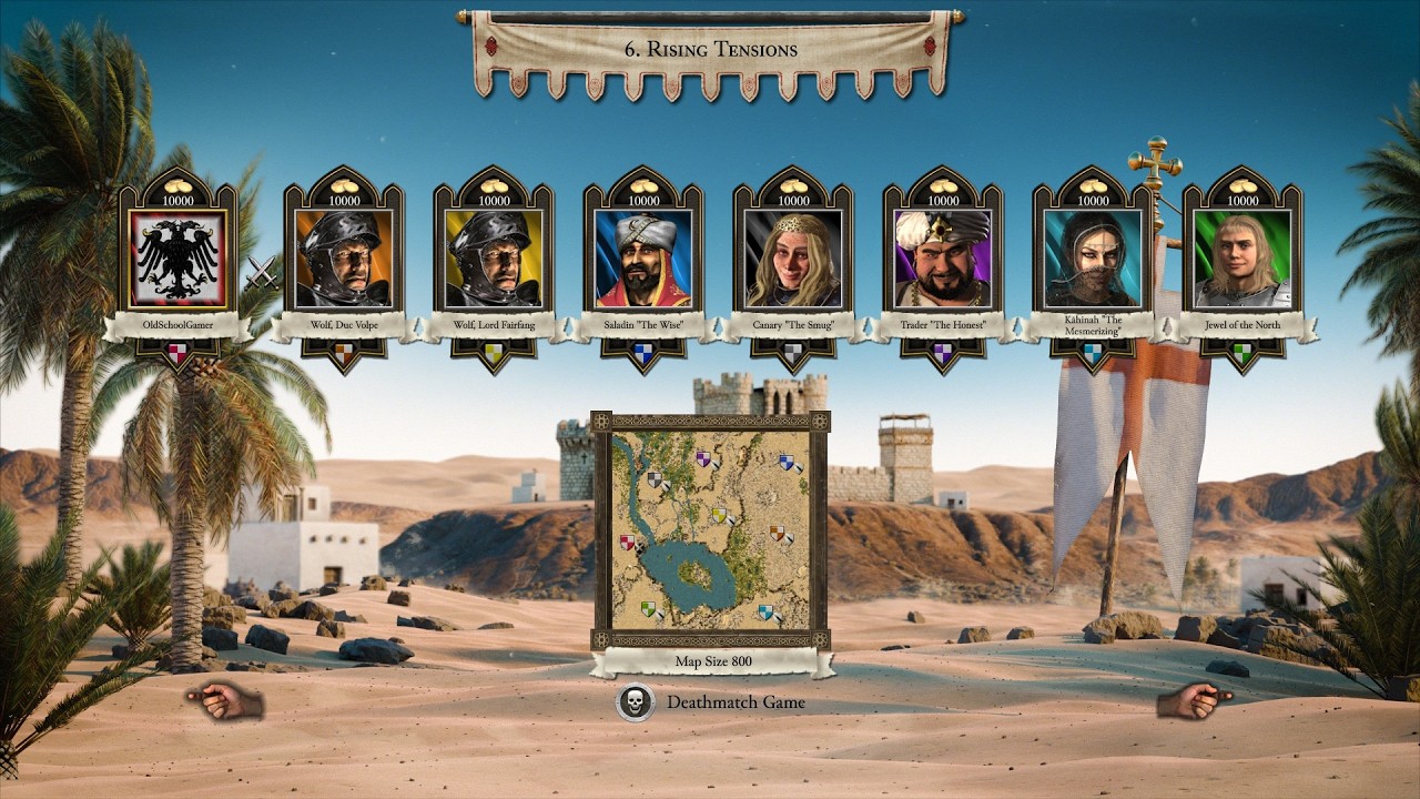 Trail of the Jackal (Very Hard) 6: Rising Tensions - Stronghold Crusader Definitive Edition