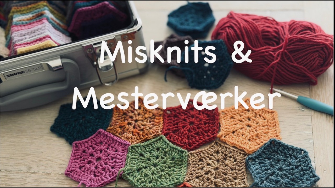 Misknits & Mesterværker med Pia – Ny strikkehule og nye projekter