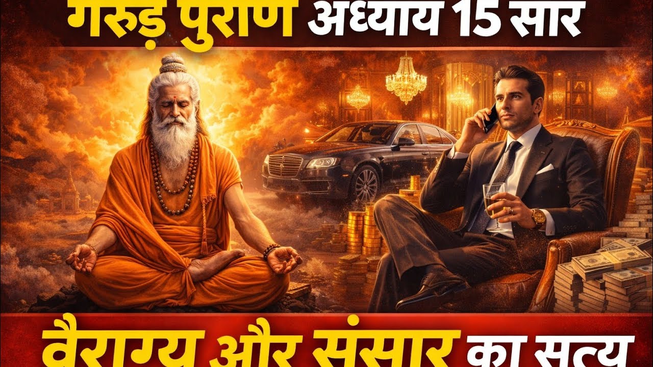 गरुड़ पुराण अध्याय 15 सार | वैराग्य और संसार का सत्य 