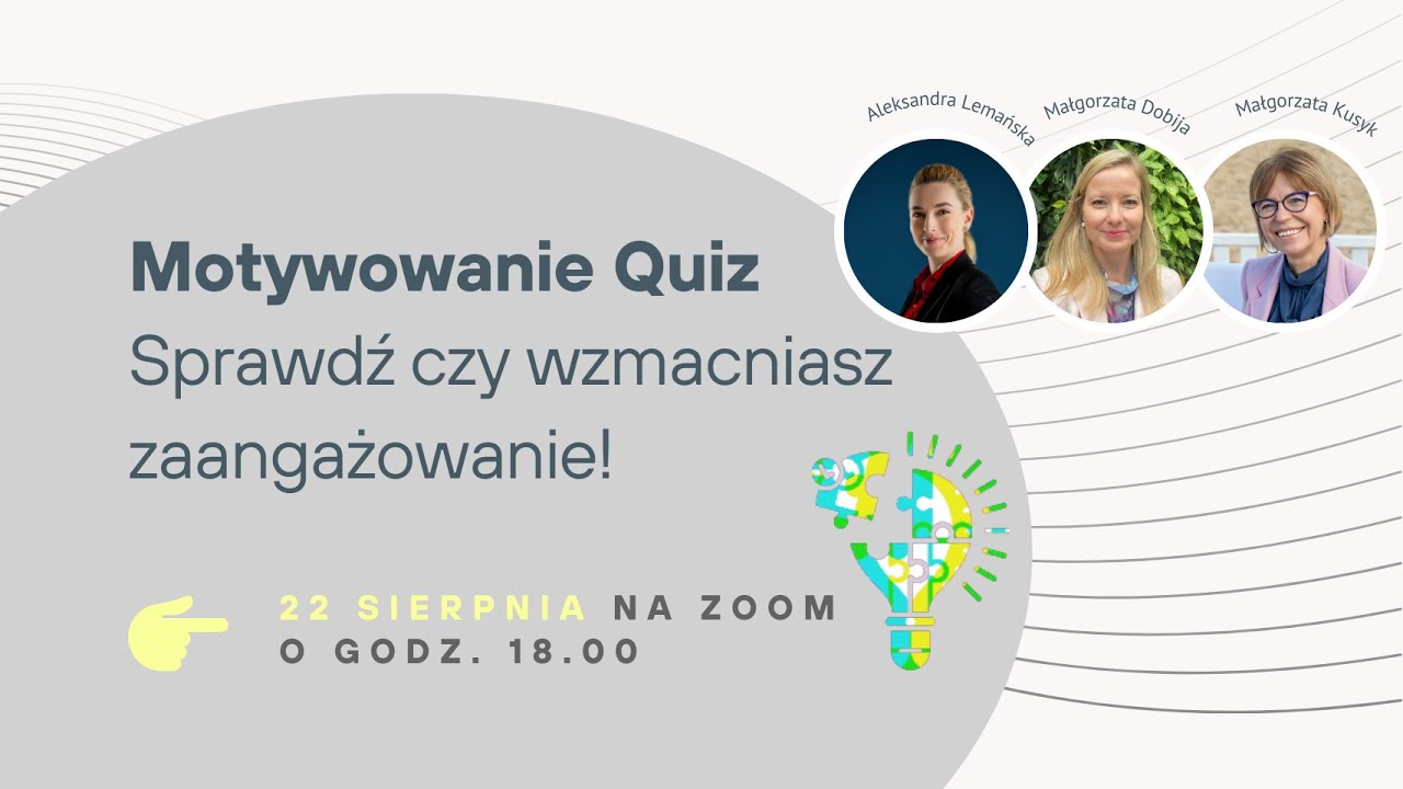 [AgilePMO] Motywowanie Quiz. Sprawdź czy wzmacniasz zaangażowanie!