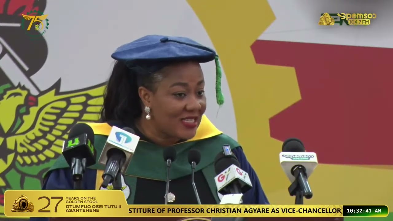 Copy of LIVE: Investiture of Professor Christian Agyare as Vice-Chancellor, KNUST