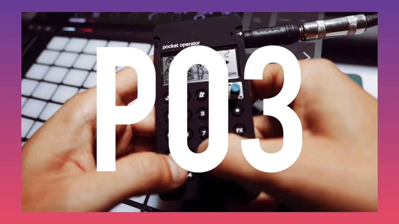 Po3. Live set with Pocket Operator Speak paying tribute to the legendary  Roland 303.