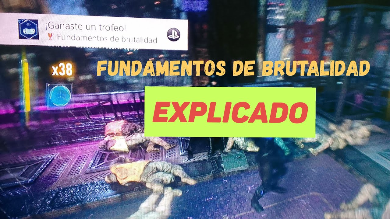 BATMAN™: ARKHAM KNIGHT* Trofeo Fundamentos de Brutalidad - Explicado -2024