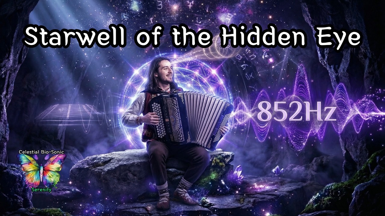 852Hz Third Eye Awakening | Balkan Accordion Mysticism
