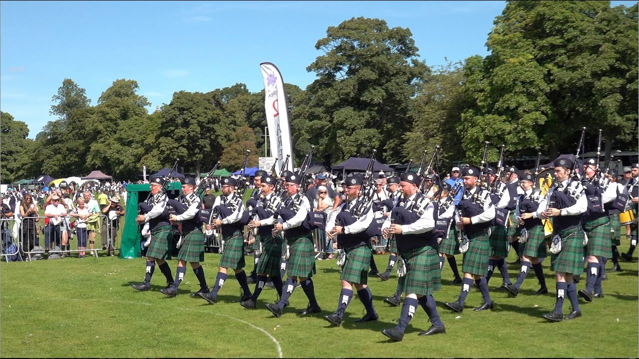 North Stratton Pipe Band Canada win Grade 2 final at 2024 European Championships in Perth Scotland
