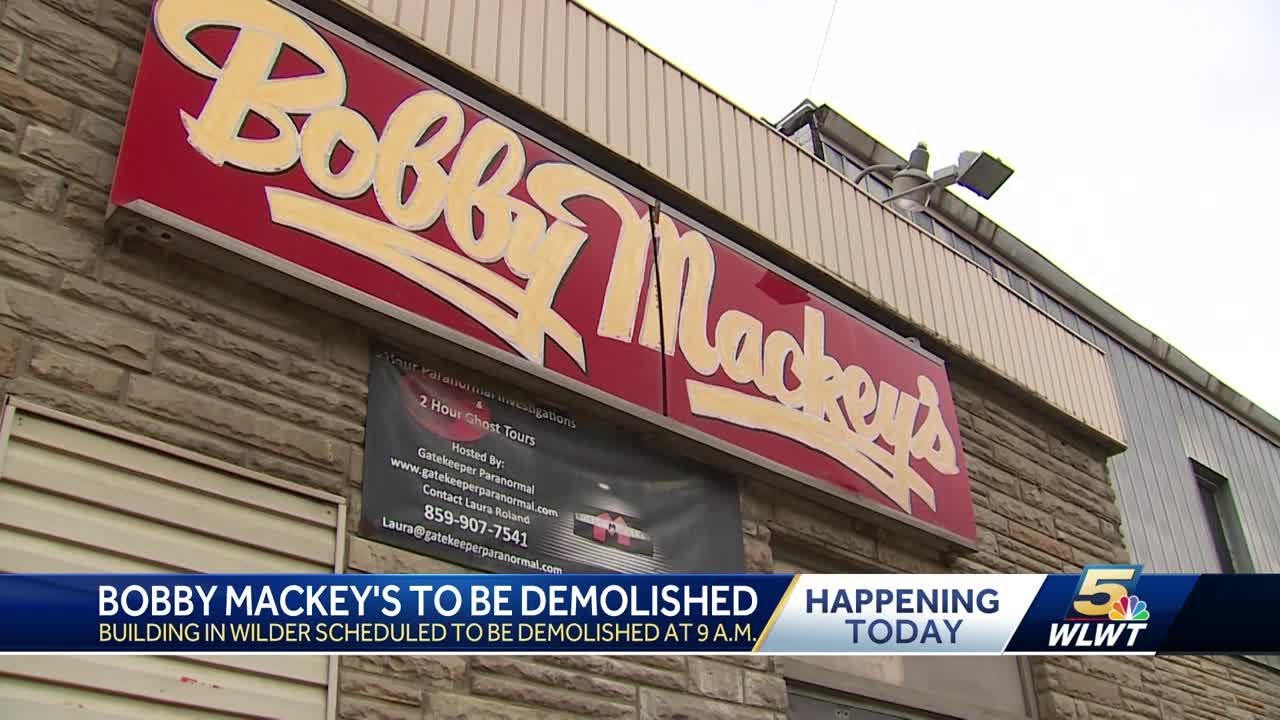 Bobby Mackey's Wilder building to be demolished Tuesday