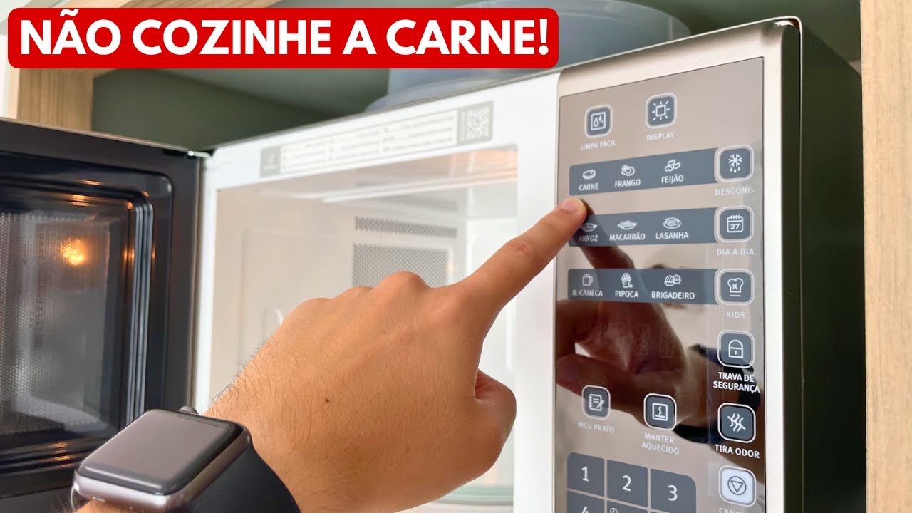 Como Descongelar Carne, Frango e Feijão no Micro-ondas Electrolux (Passo a Passo)