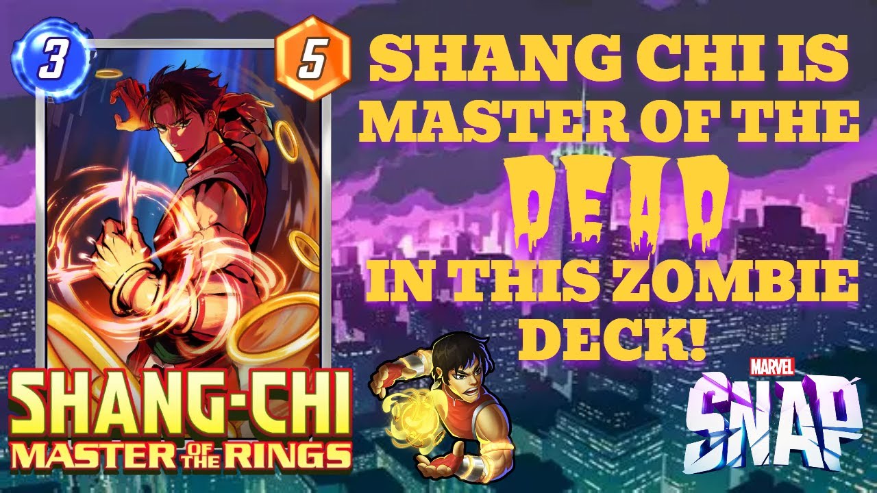 Shang Chi is master of the DEAD in this Zombie deck! - MARVEL SNAP