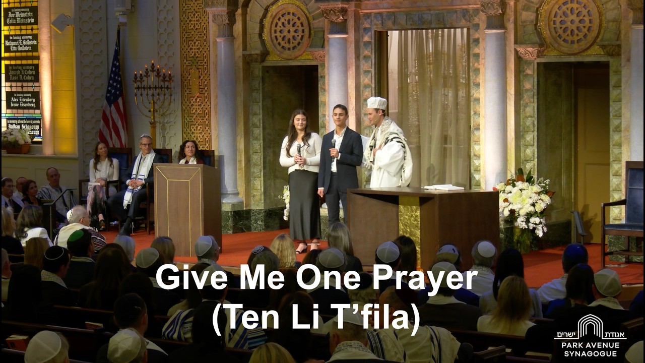 Give Me One Prayer (Ten Li T’fila)