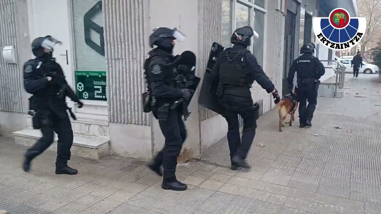 Siete detenidos en una operación contra ladrones de viviendas en Vitoria
