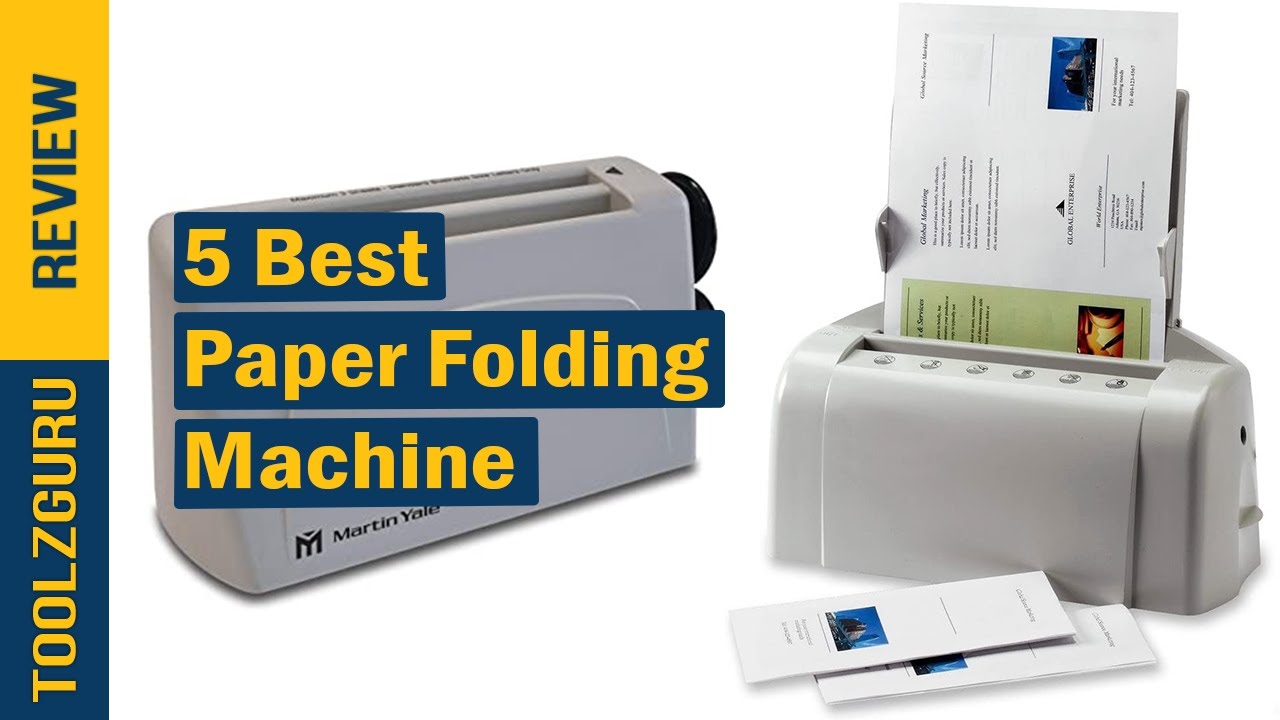 Best Paper Folding Machine On 2024