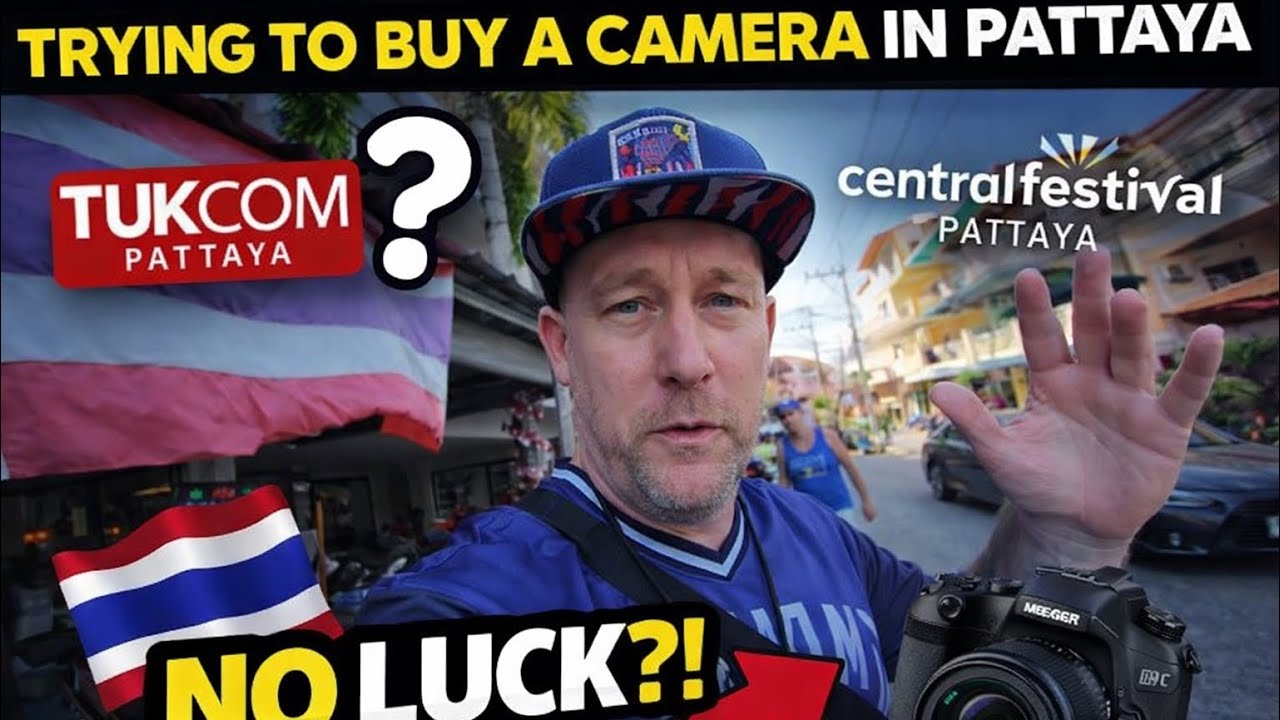 Pattaya’s BIGGEST Electronics Store… But No Camera?! | Tukcom Hunt 🇹🇭 