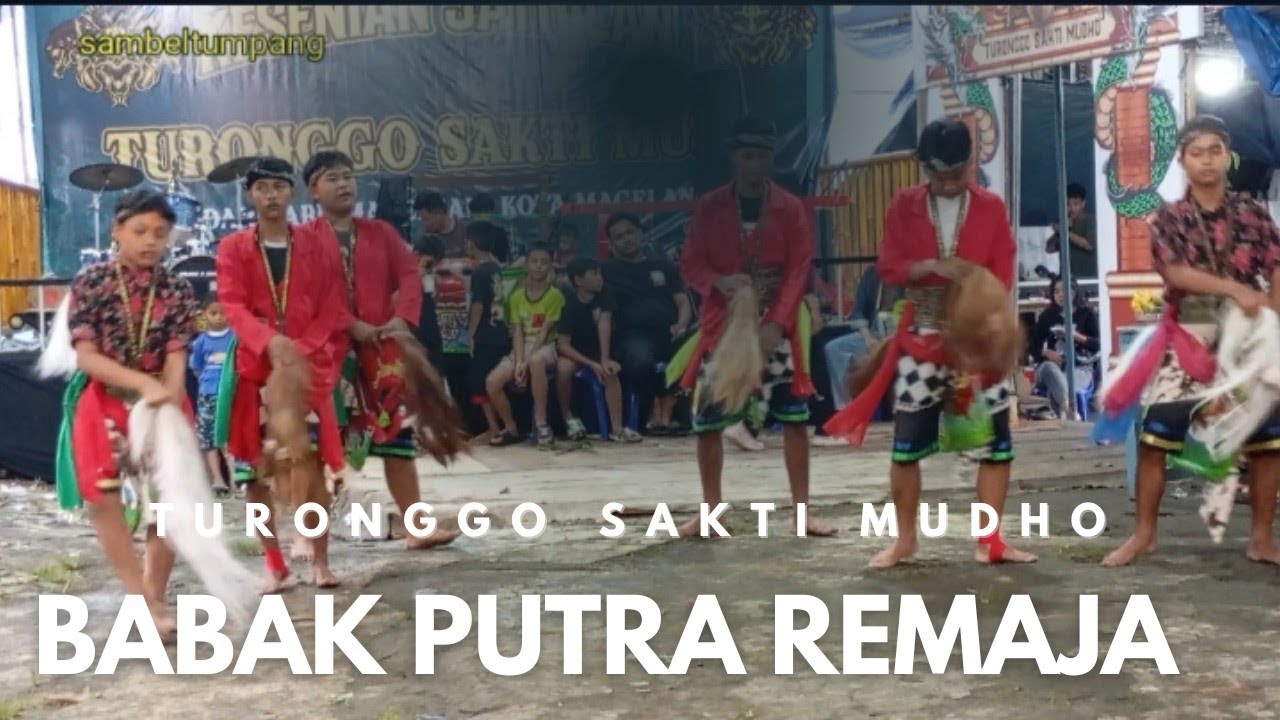 Babak Kuda Lumping Putra Junior | Turonggo Sakti Mudho | Live Tidar Baru Magelang 