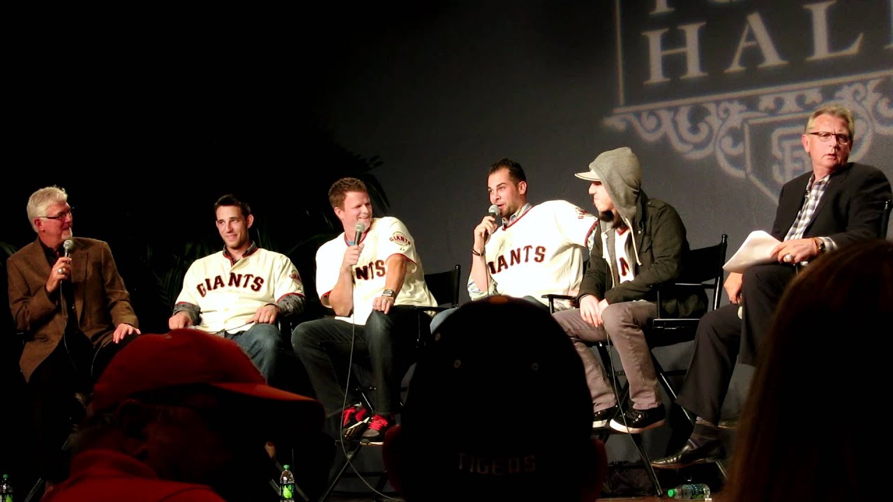 Giants Town Hall Meeting 2012 Part 6 (Bumgarner, Cain, Vogelsong, Lincecum)