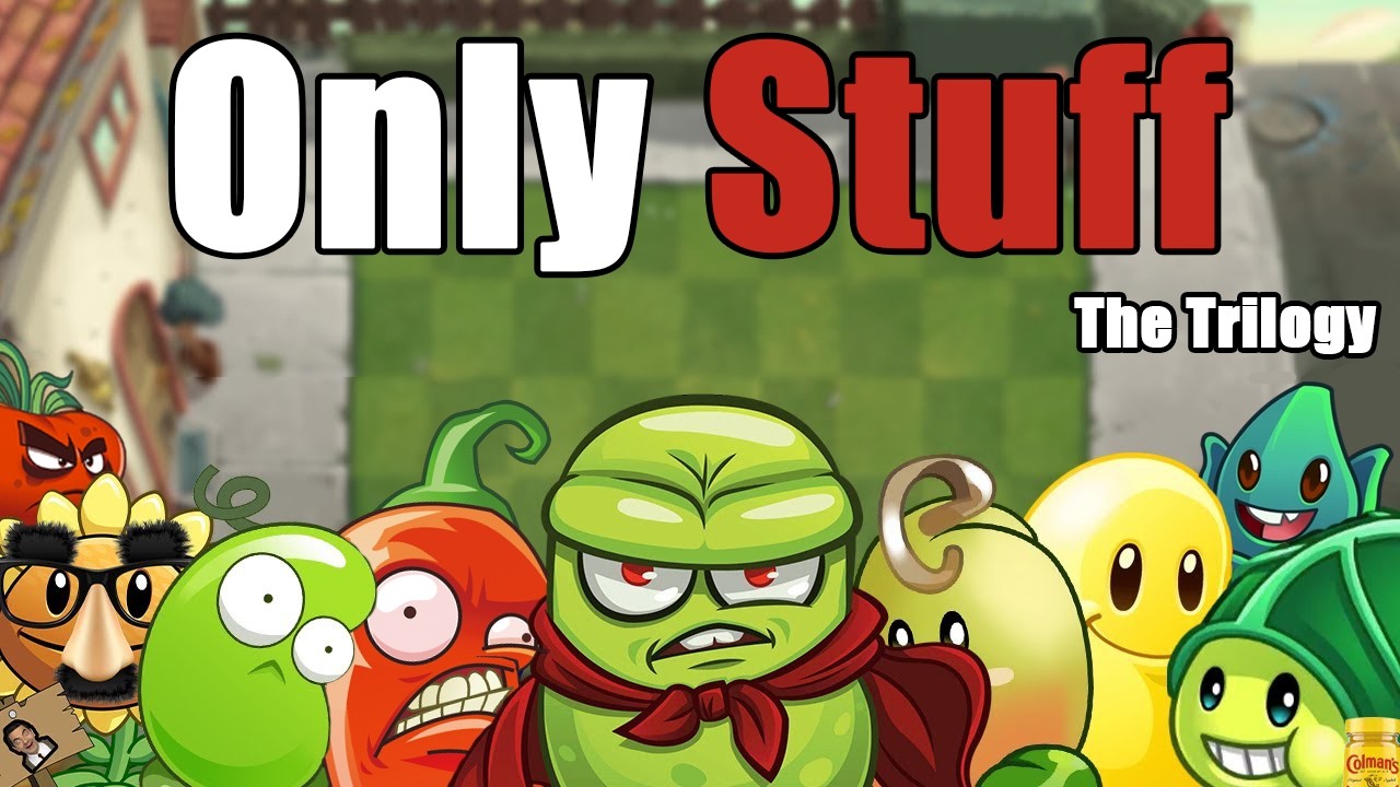 I Beat Plants Vs Zombies 2 With ONLY STUFF [The Trilogy]