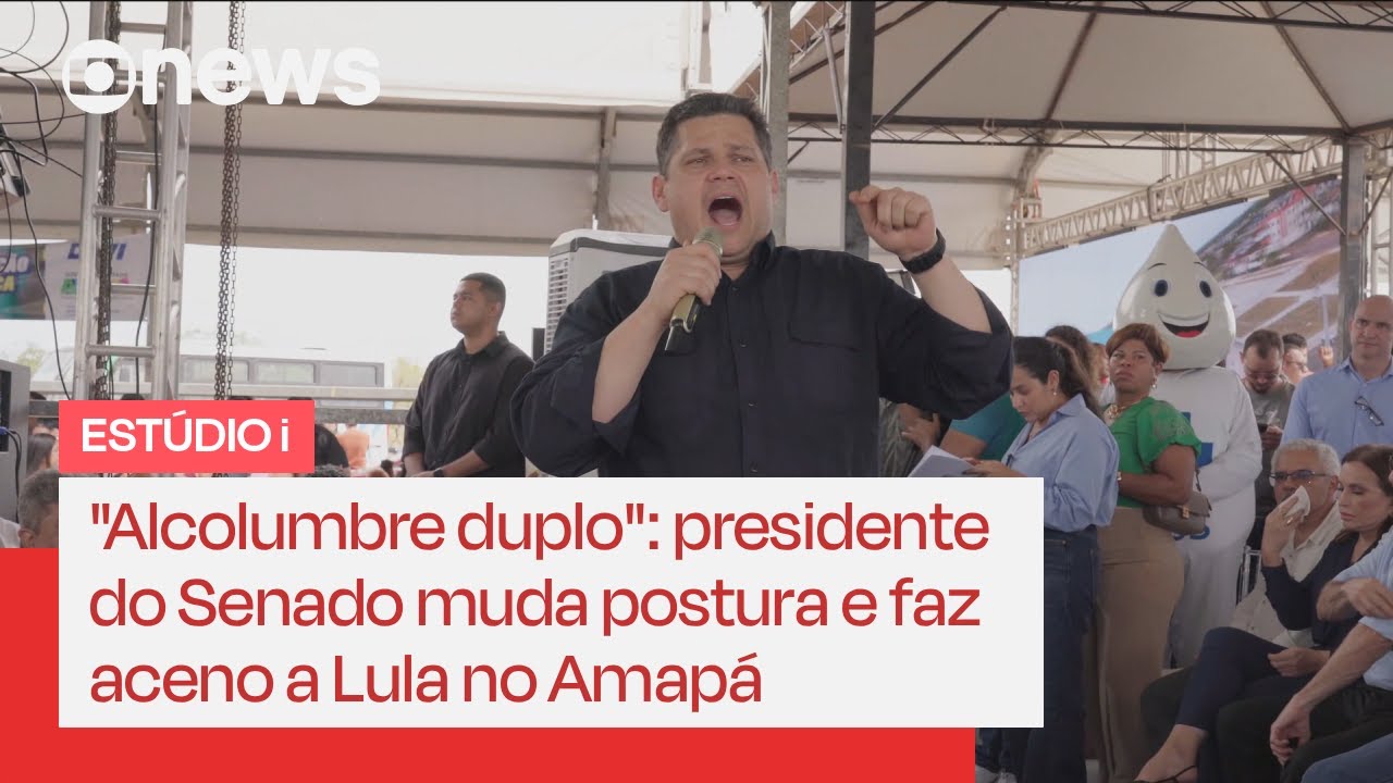 Em meio à tensão pela indicação de Messias ao STF, Davi Alcolumbre agradece apoio de Lula ao Amapá