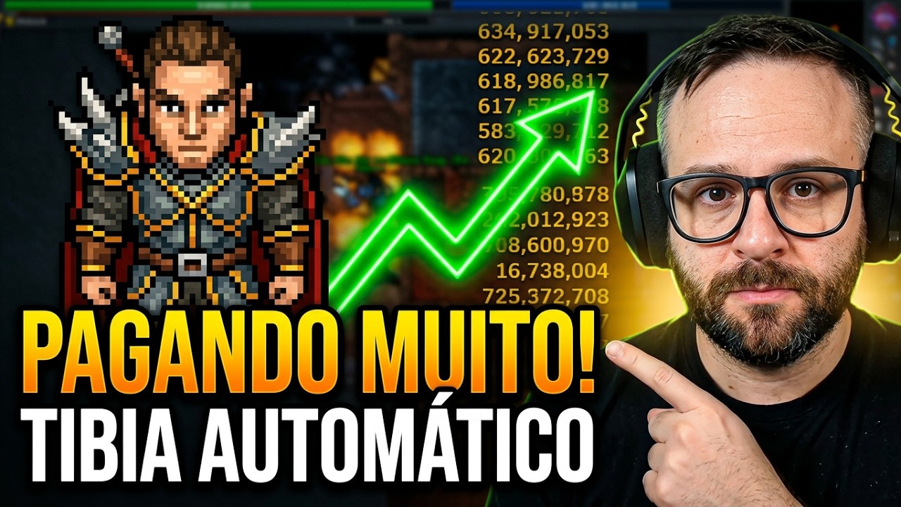 ⚠️ATEN&Ccedil;&Atilde;O!⚠️LAN&Ccedil;AMENTO OFICIAL DO MELHOR TIBIA IDLE PARA GANHAR DINHEIRO COM RMT!