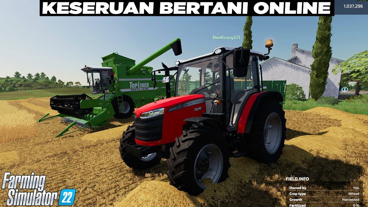 Cita-cita Jadi Orang Kaya dari Jualan Gandum😀 Alat Berat Baru Semua❗️ Farming Simulator 22 Indonesia