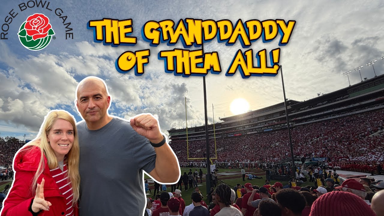 We Are Going to 100 Sports Events in 2026! (Starting at the Rose Bowl)