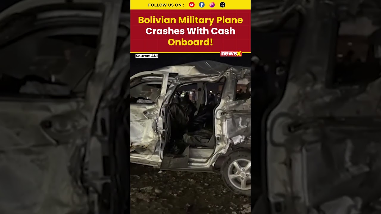 Deadly Bolivian Plane Crash Caught On Camera - 15 Dead, 40 Injured #bolivia #shorts