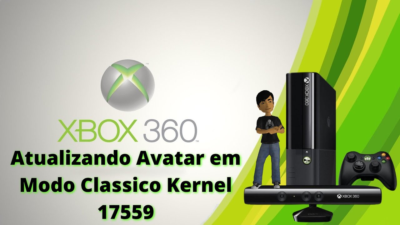 Como Atualizar Avatar e Kinect em Modo Classico Para o Kernel 17559