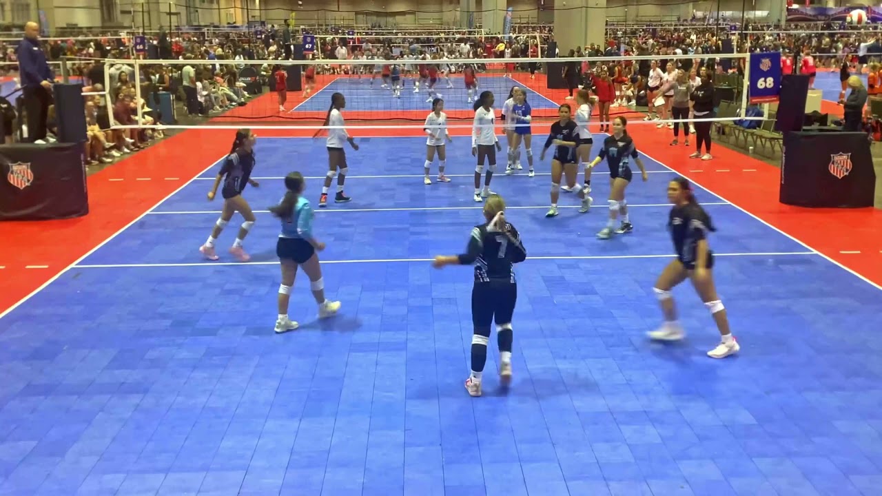 2024 AAU Girls Junior National Championships: MSVC 13U Adidas Melanie vs Tsunami C131E Kelly DAY 4