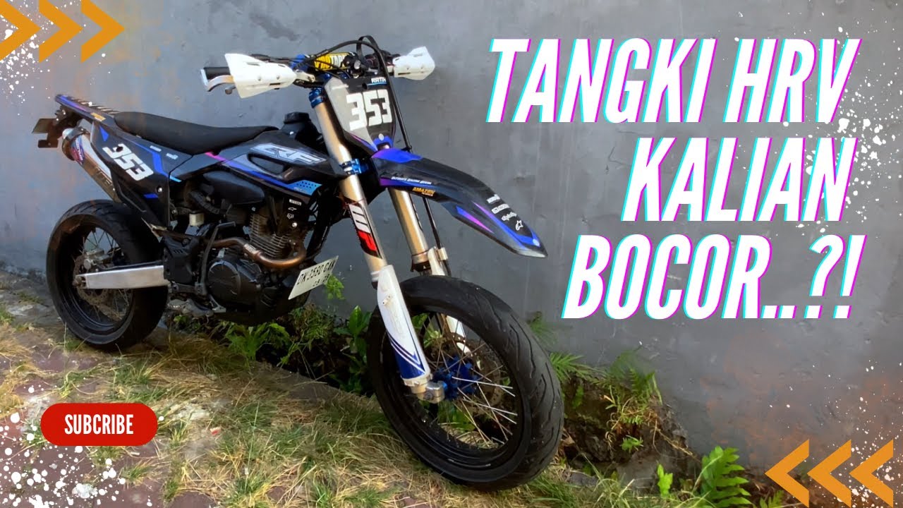 Cara Mengatasi Kebocoran Pada Tangki Body Set CRF 450 HRV PNP CRF 150L Di Bagian FUEL PUMP