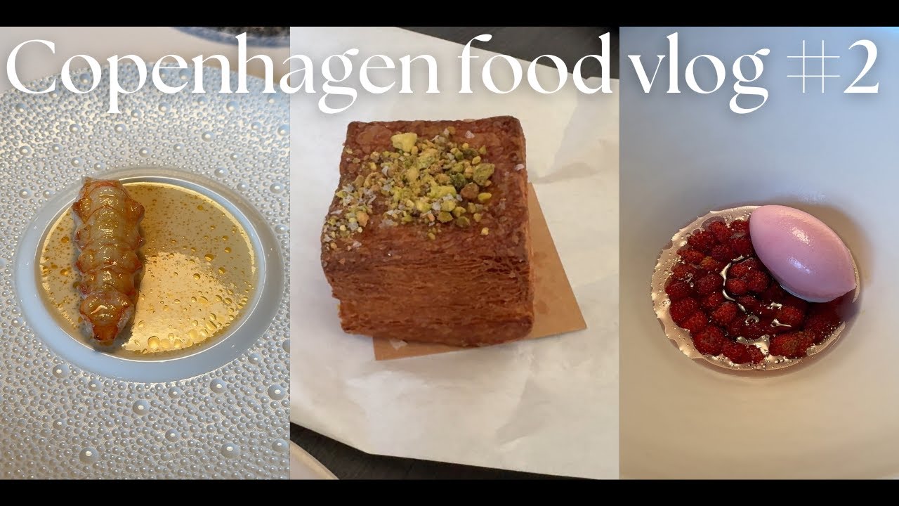 Copenhagen food vlog #2 | Jordnaer, Barr, more bakeries & cafes