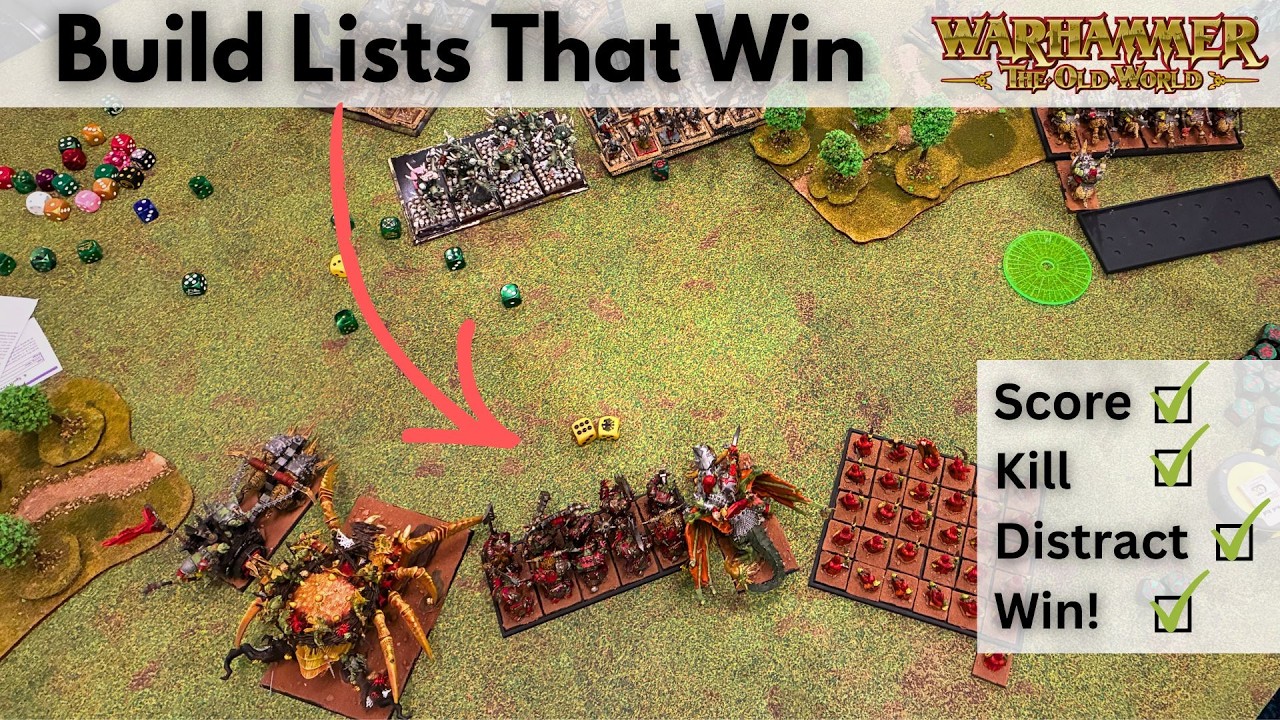 Пять советов по составлению ХОРОШИХ списков армий | Warhammer The Old World