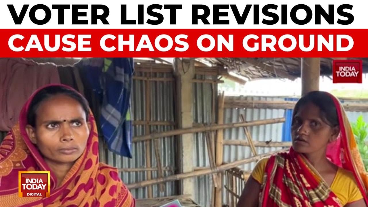 Bihar Polls: Voter List Chaos Fuels Political Storm, Villagers' Battle For Existence | Bihar Survey