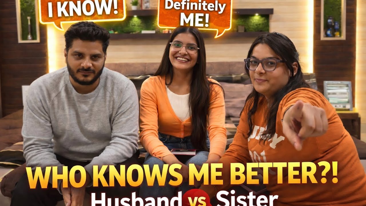 Husband vs Sister – WHO KNOWS ME BETTER?! | Funny Family Challenge 2026