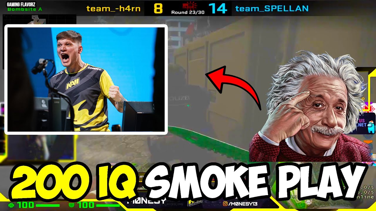 WHEN CSGO PROS ARE SO SMART! (200 IQ PLAYS)
