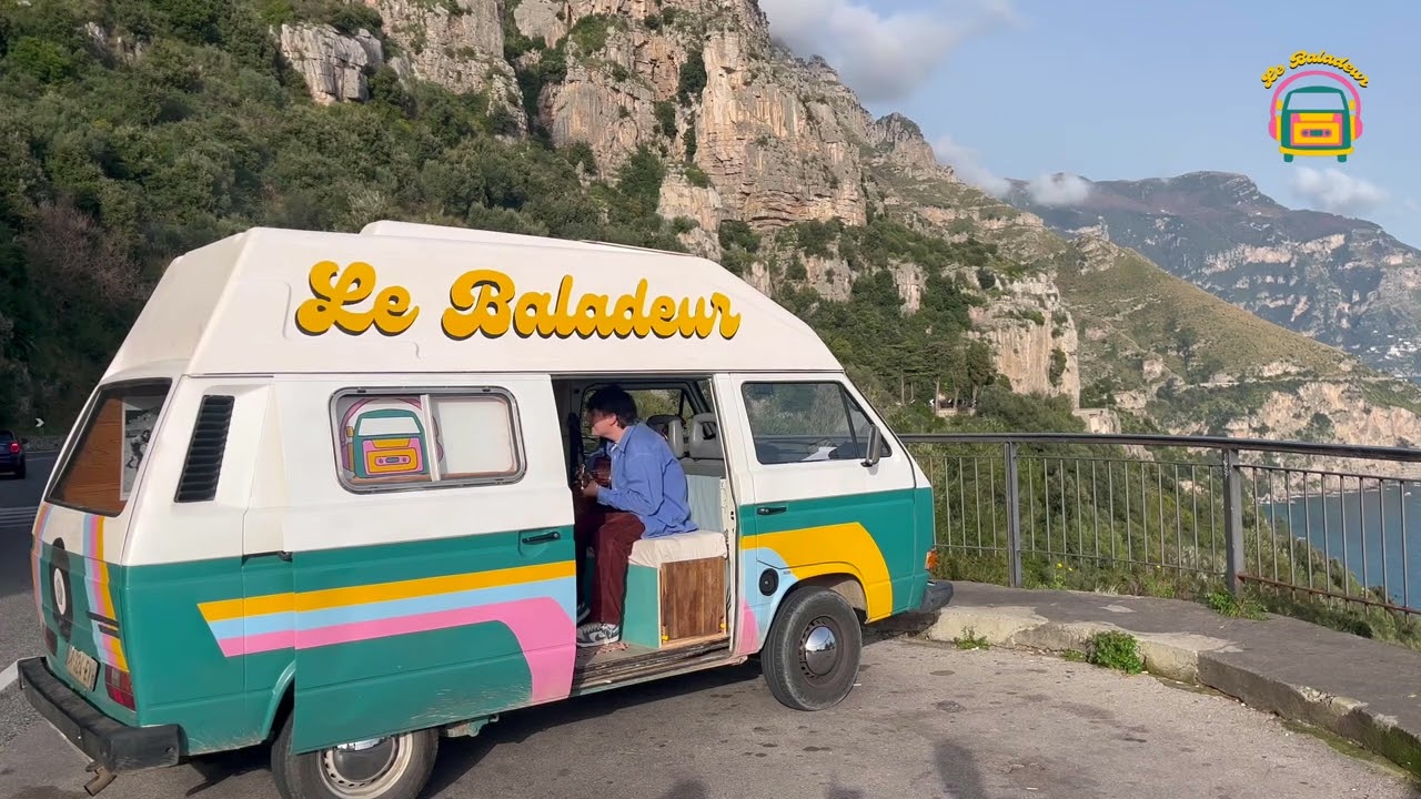 Gabriele Esposito sur la côte amalfitaine pour Le Baladeur