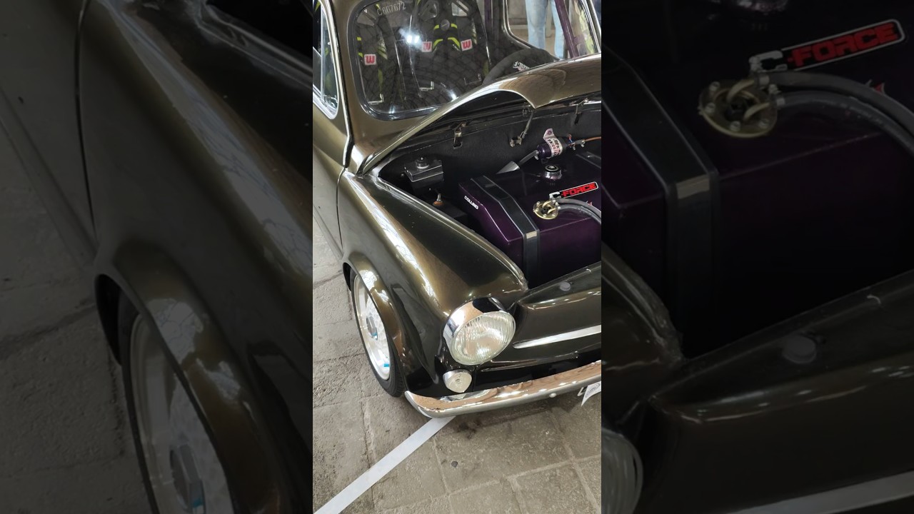 Fiat 600 swap honda k24 🔰🔰🤯🤯 @elegantstreet1 Cordoba 2024 #automobile#fiat#honda#oldschool