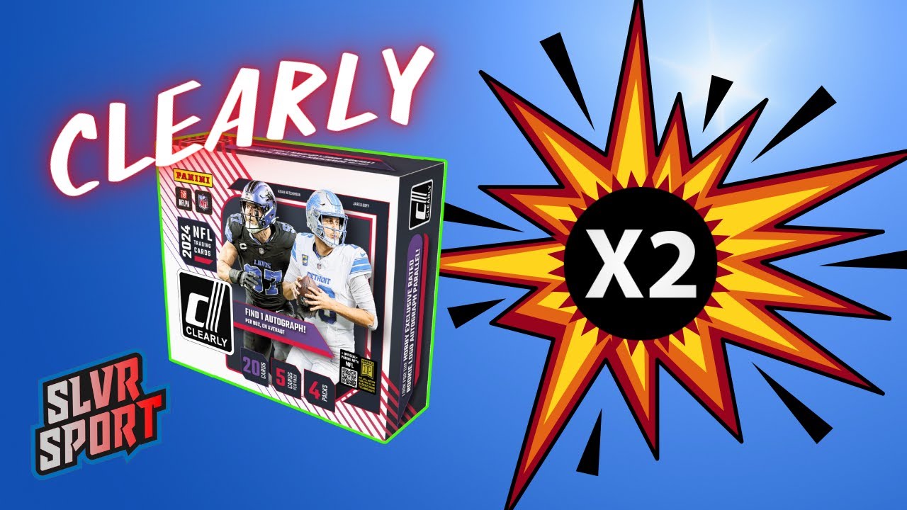 💥 Chuck's Army Gets What They Wanted! 💥 - 2024 Clearly Donruss Football Hobby (X2) Box Opening