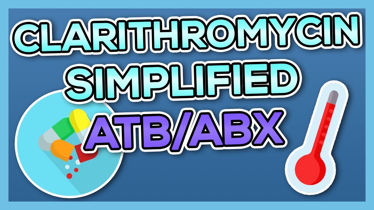 Clarithromycin (Biaxin) Nursing Drug Card (Simplified) - Pharmacology