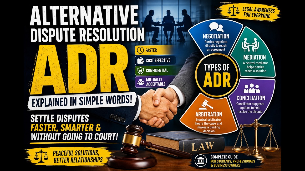 Alternative Dispute Resolution ADR in Pakistan Explained  Mediation, Arbitration & Negotiation  Comp