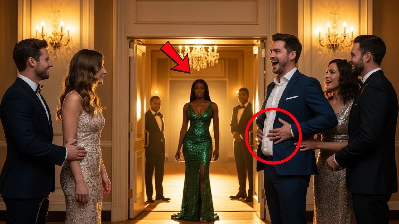 Le mari disait que sa femme noire était trop grosse pour y aller mais son arrivée fit taire la salle