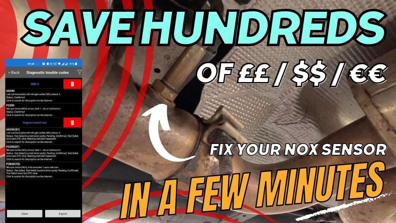 SAVE HUNDREDS! DIY Fix for P2202/P2200 NOX Sensor on Citroen Relay/Peugeot Boxer & More