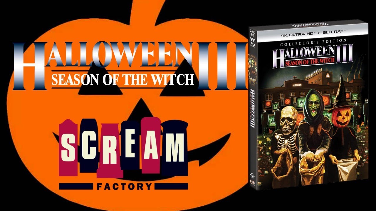 Halloween 3 Season Of The Witch 4k Blu Ray Scream Factory & My Thoughts On The 4k Transfer.