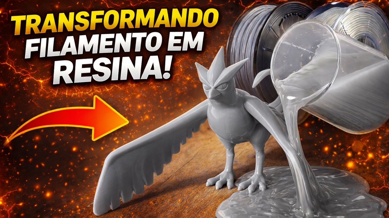 Segredo Para Acabamento Profissional em Impressão 3D de Filamento - É possível deixar igual RESINA?