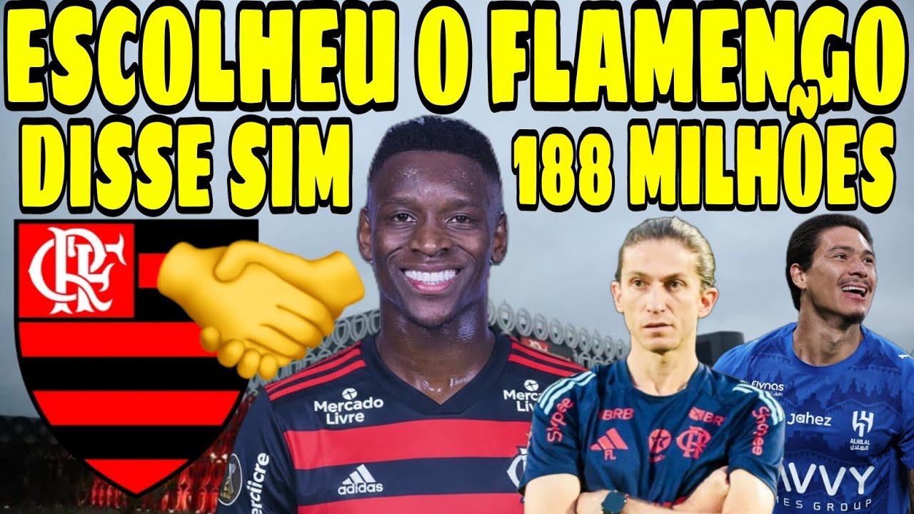 ACABOU O PROBLEMA! LUIZ HENRIQUE DISSE SIM AO FLAMENGO! 300 MILHÕES PARA CONTRATAÇÕES!