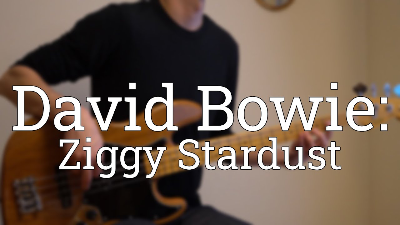 David Bowie - Ziggy Stardust [Bass Cover + Sheet Music + Tabs]