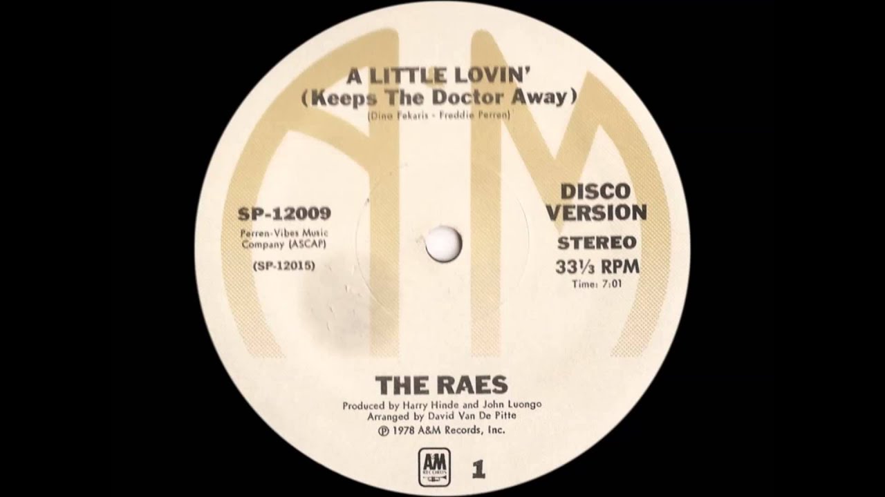 The Raes - A Little Lovin' (Keeps The Doctor Away) 12