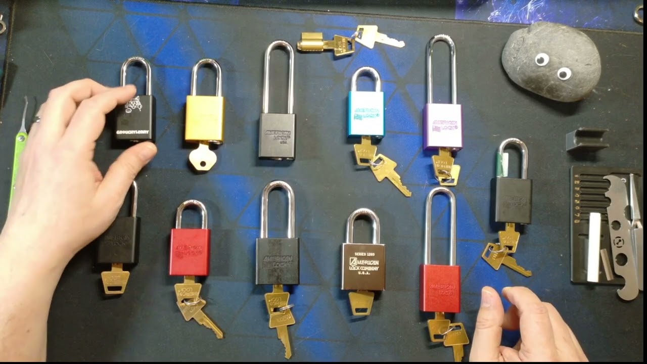 American 1100 Locks - What I know - picking and gutting tips